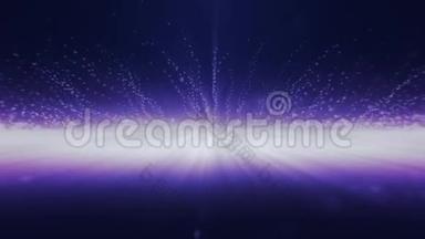 紫<strong>白色发光点</strong>颗粒V J环运动背景v2